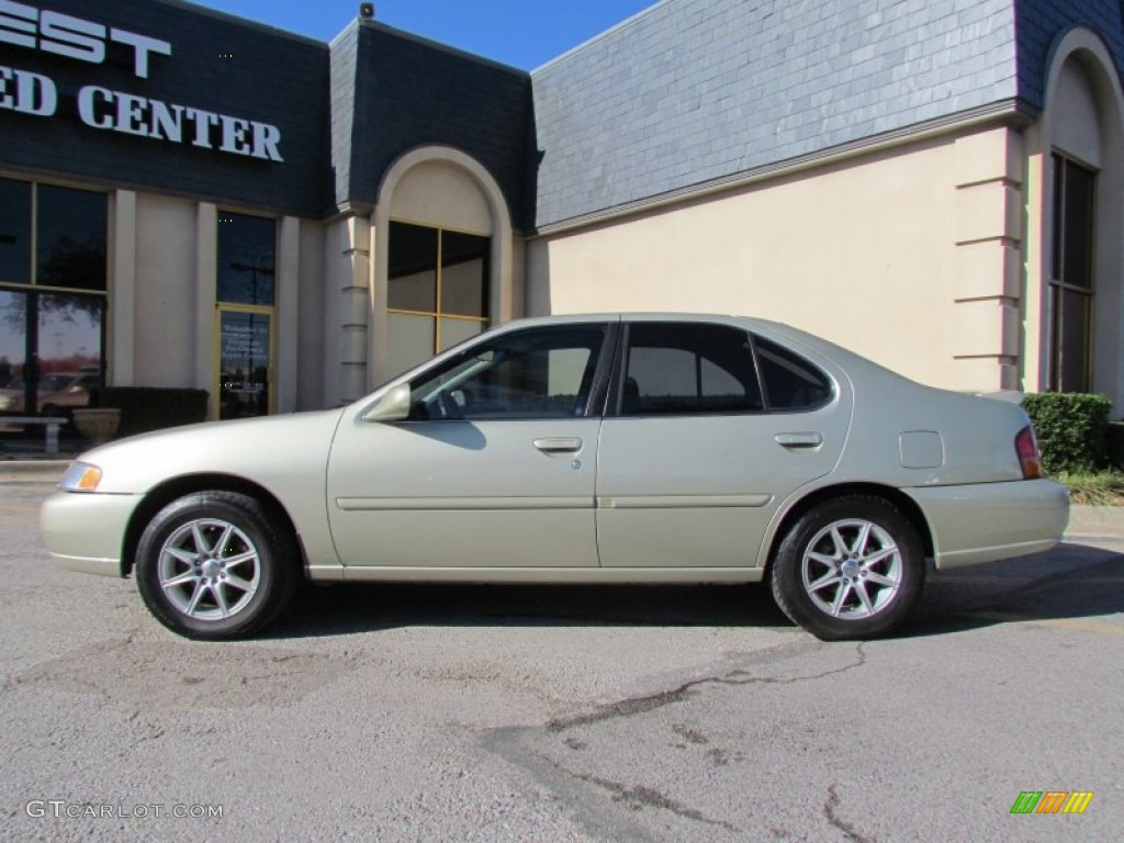 1999 Altima SE - Champagne Metallic / Blond photo #1