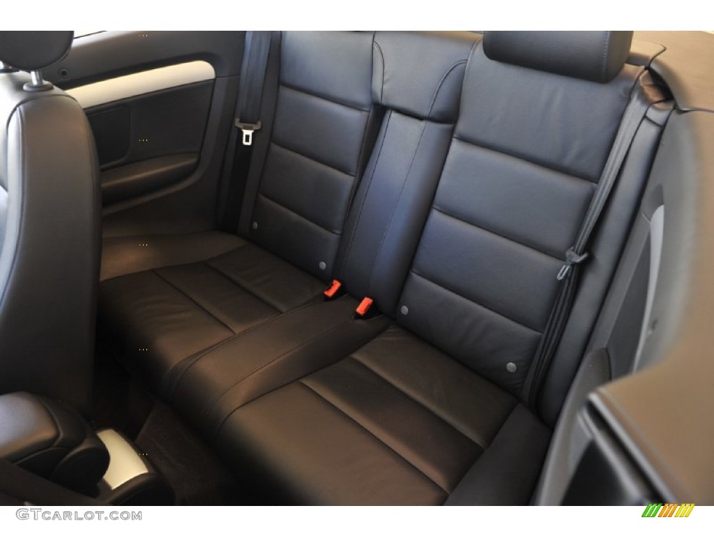 Black Interior 2009 Audi A4 2.0T Cabriolet Photo #56931505