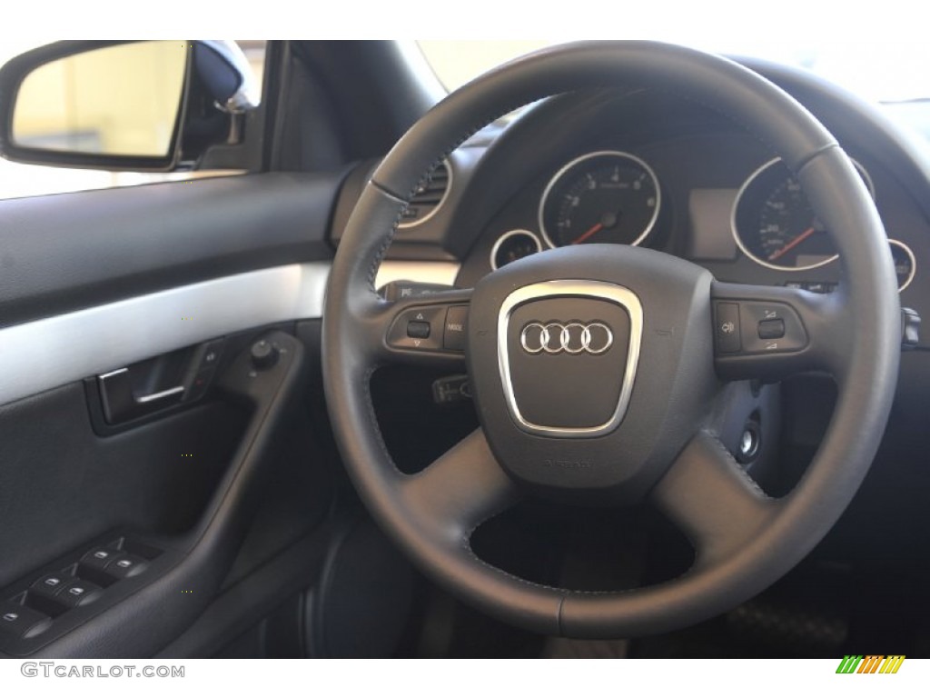 2009 Audi A4 2.0T Cabriolet Steering Wheel Photos