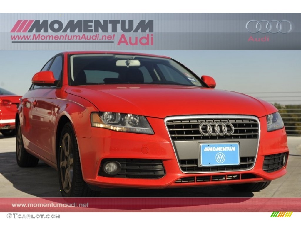 Misano Red Pearl Effect Audi A4