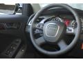 Black 2012 Audi A4 2.0T quattro Sedan Steering Wheel