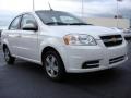 2010 Summit White Chevrolet Aveo LT Sedan  photo #1