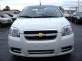 2010 Summit White Chevrolet Aveo LT Sedan  photo #8