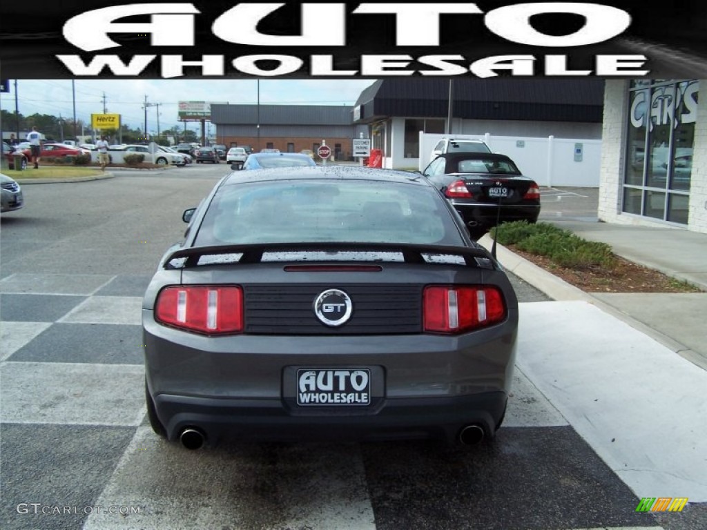 2011 Mustang GT Premium Coupe - Sterling Gray Metallic / Charcoal Black photo #3