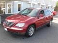 2007 Inferno Red Crystal Pearl Chrysler Pacifica Touring AWD  photo #2