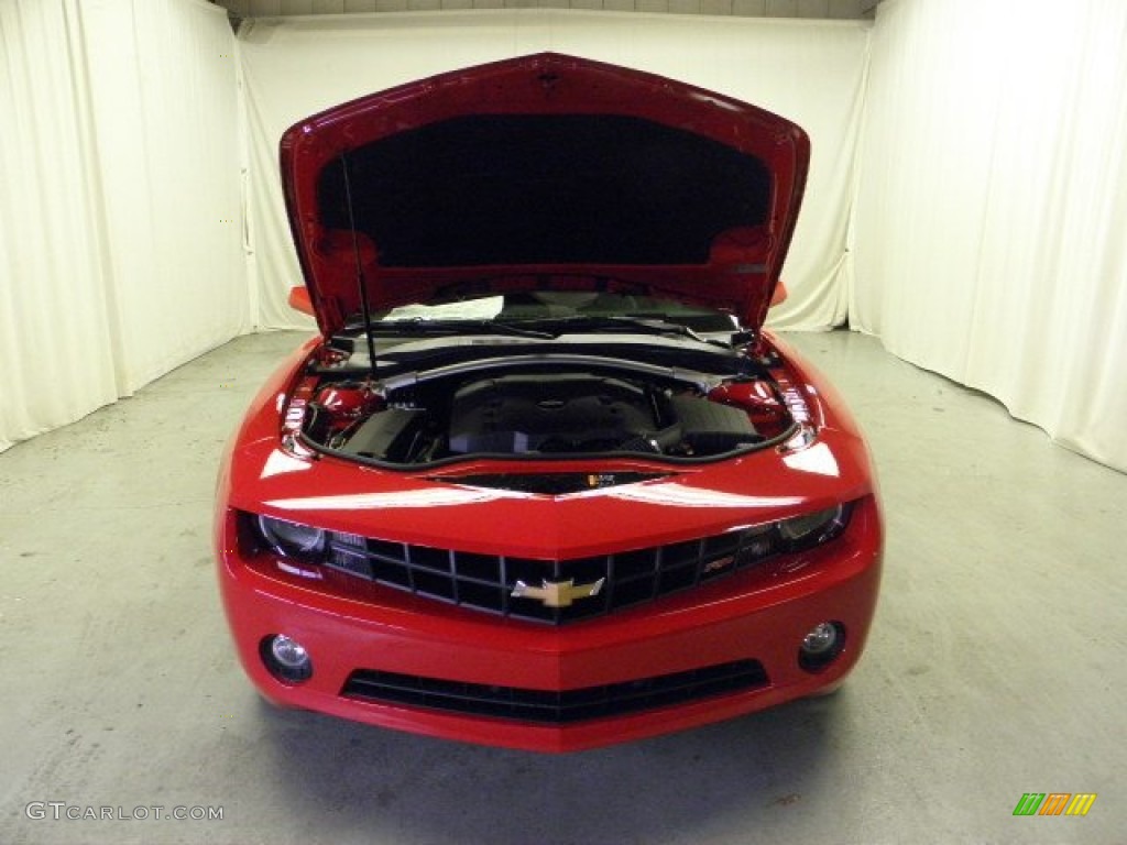 2012 Camaro LT/RS Convertible - Victory Red / Black photo #33