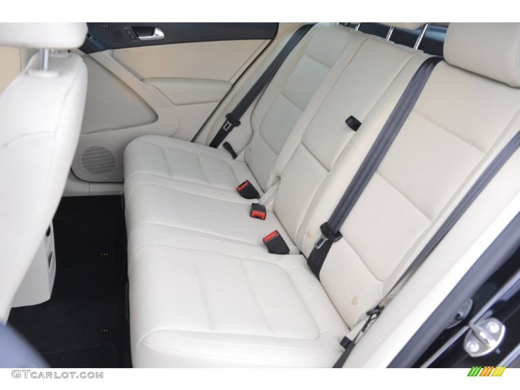 2012 Tiguan SE - Deep Black Metallic / Beige photo #18
