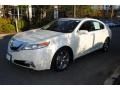 White Diamond Pearl - TL 3.7 SH-AWD Photo No. 7