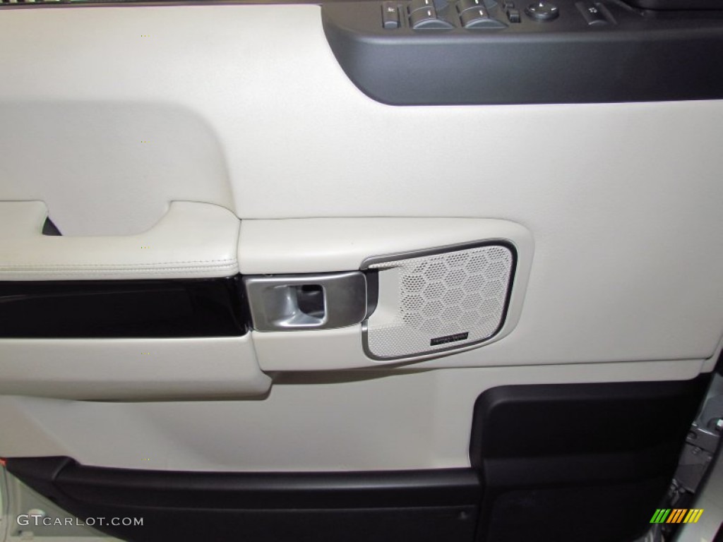 2007 Range Rover Supercharged - Zermatt Silver Metallic / Ivory/Black photo #12