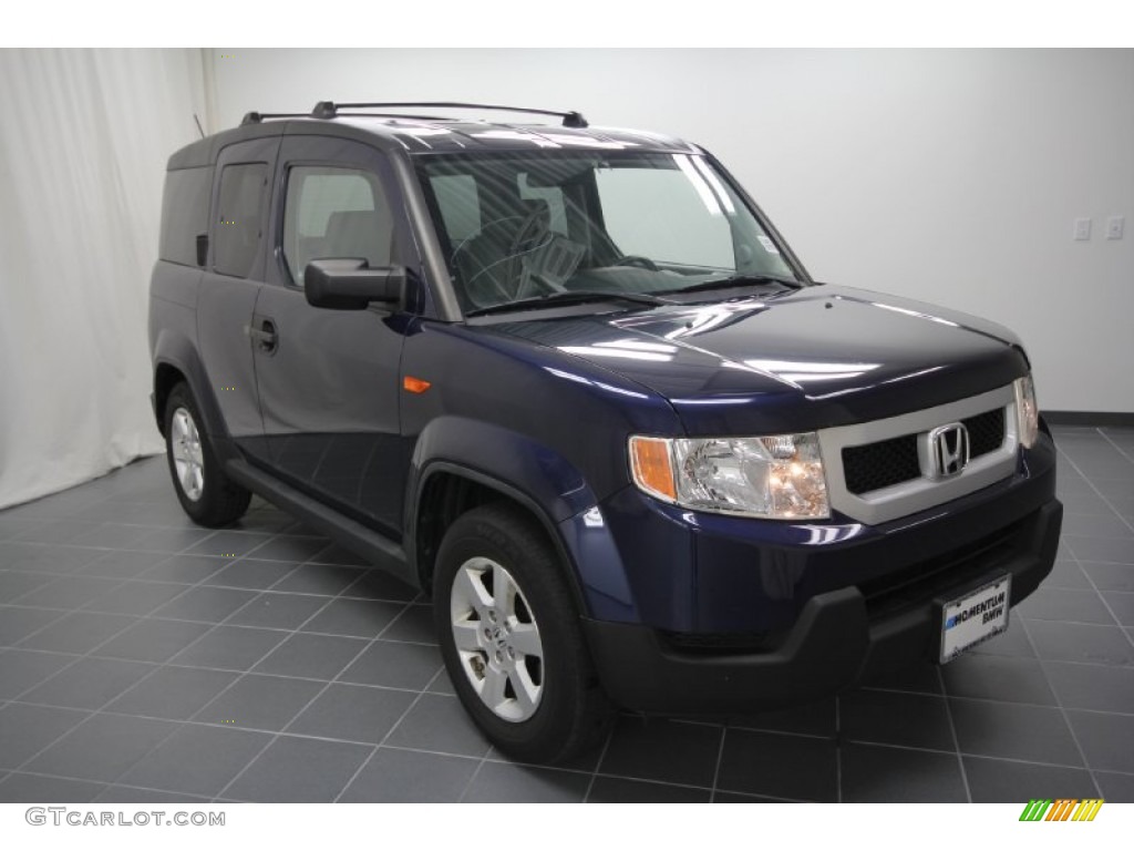 2009 Element EX AWD - Royal Blue Pearl / Titanium photo #1