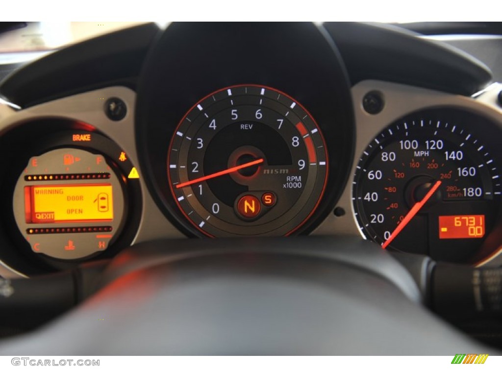 2011 Nissan 370Z NISMO Coupe Gauges Photo #56940677