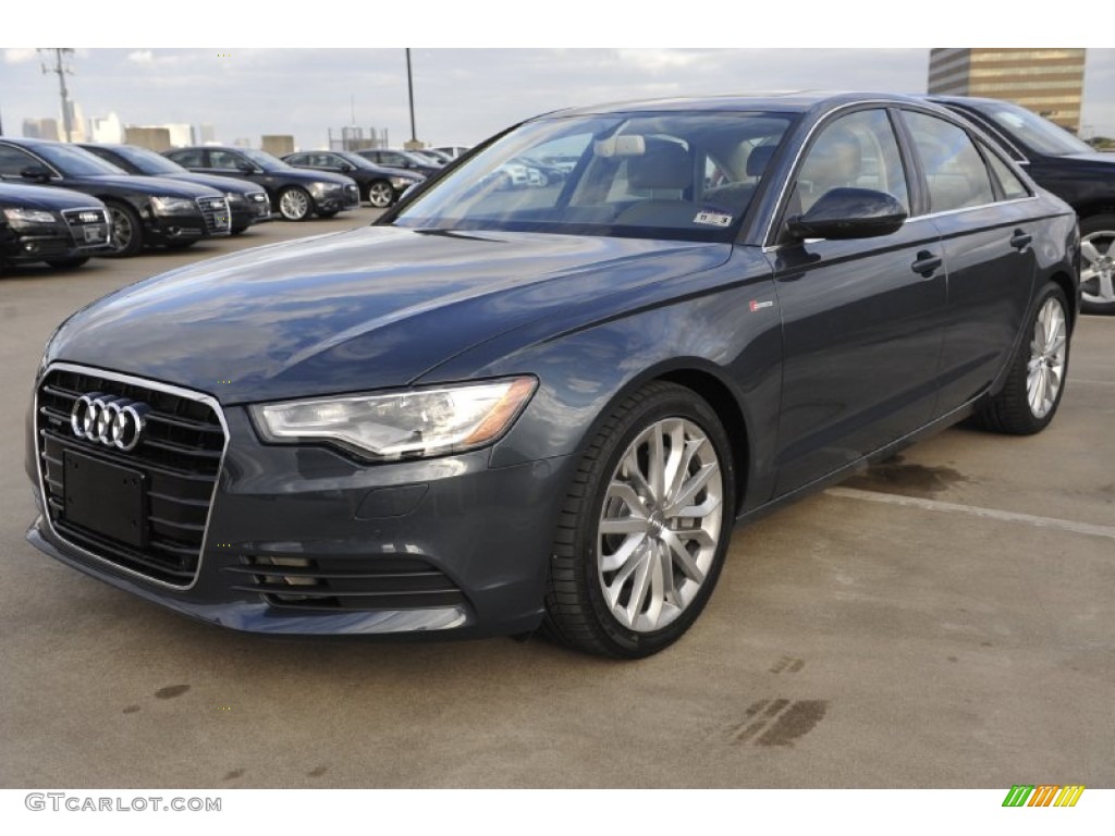 Aviator Blue Metallic 2012 Audi A6 3.0T quattro Sedan Exterior Photo #56941304