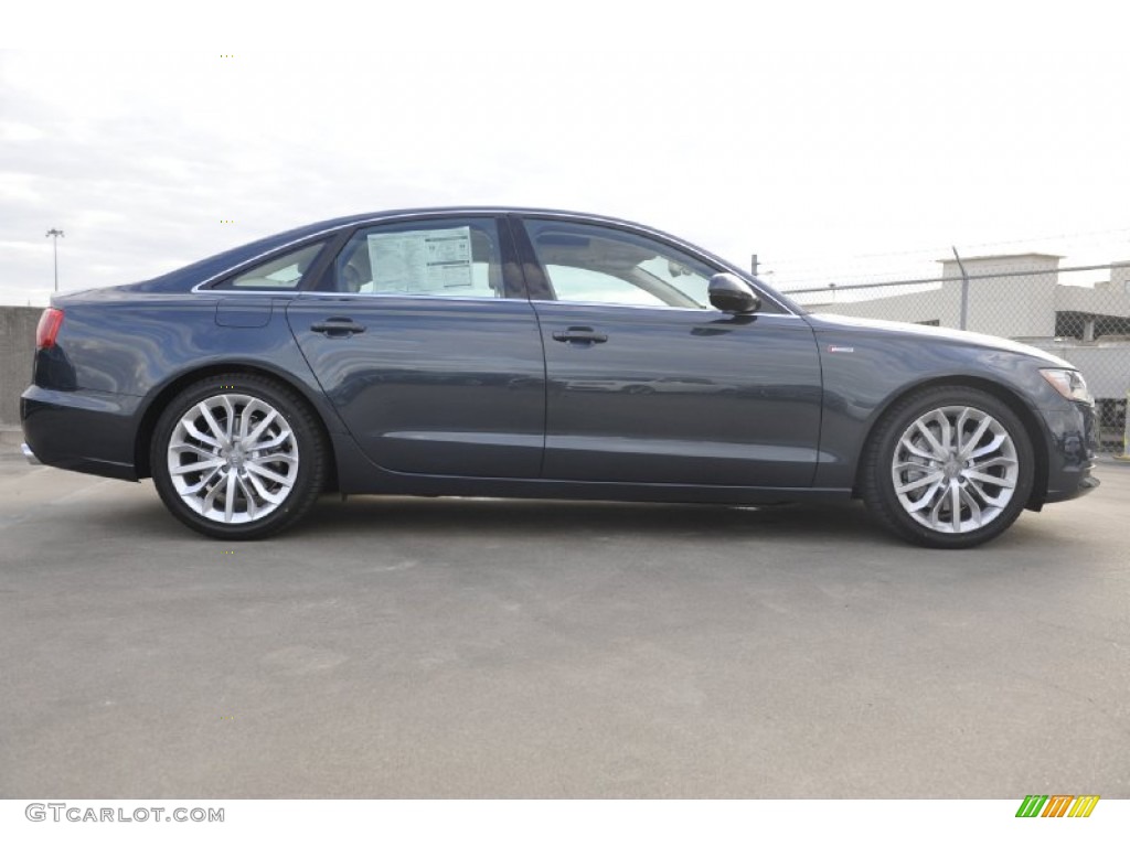 Aviator Blue Metallic 2012 Audi A6 3.0T quattro Sedan Exterior Photo #56941353