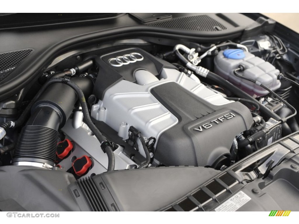 2012 Audi A6 3.0T quattro Sedan 3.0 Liter FSI Supercharged DOHC 24-Valve VVT V6 Engine Photo #56941631