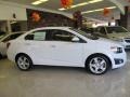 2012 Summit White Chevrolet Sonic LTZ Sedan  photo #4