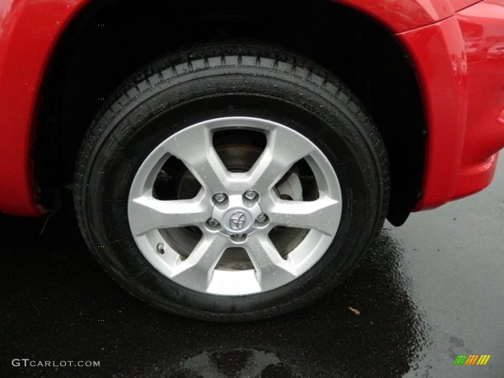 2010 RAV4 Limited 4WD - Barcelona Red Metallic / Sand Beige photo #13