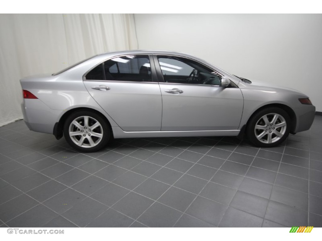Satin Silver Metallic 2004 Acura TSX Sedan Exterior Photo #56943140