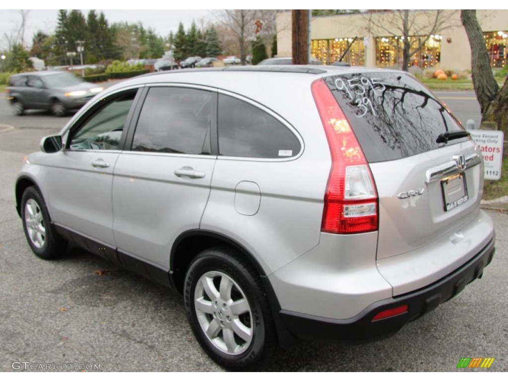 2009 CR-V EX-L 4WD - Alabaster Silver Metallic / Gray photo #9