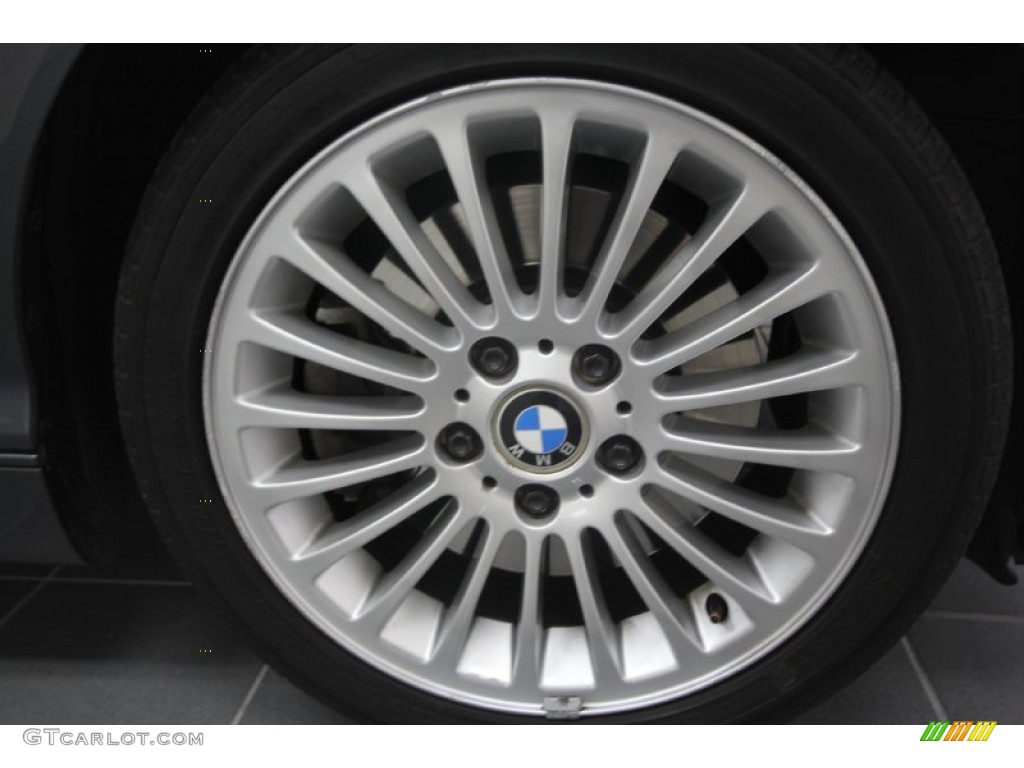 2001 3 Series 330i Sedan - Steel Grey Metallic / Grey photo #7