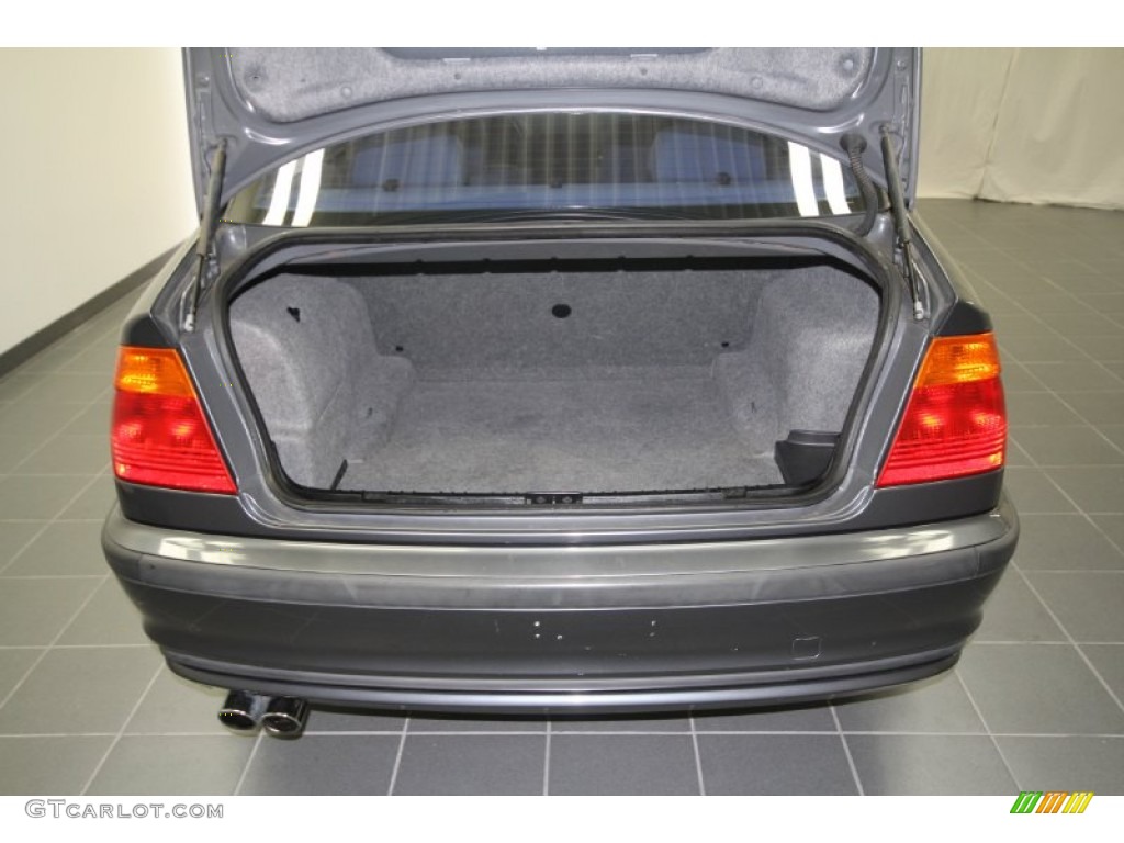 2001 3 Series 330i Sedan - Steel Grey Metallic / Grey photo #33