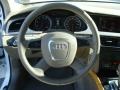 Cardamom Beige Steering Wheel Photo for 2009 Audi A4 #56947804