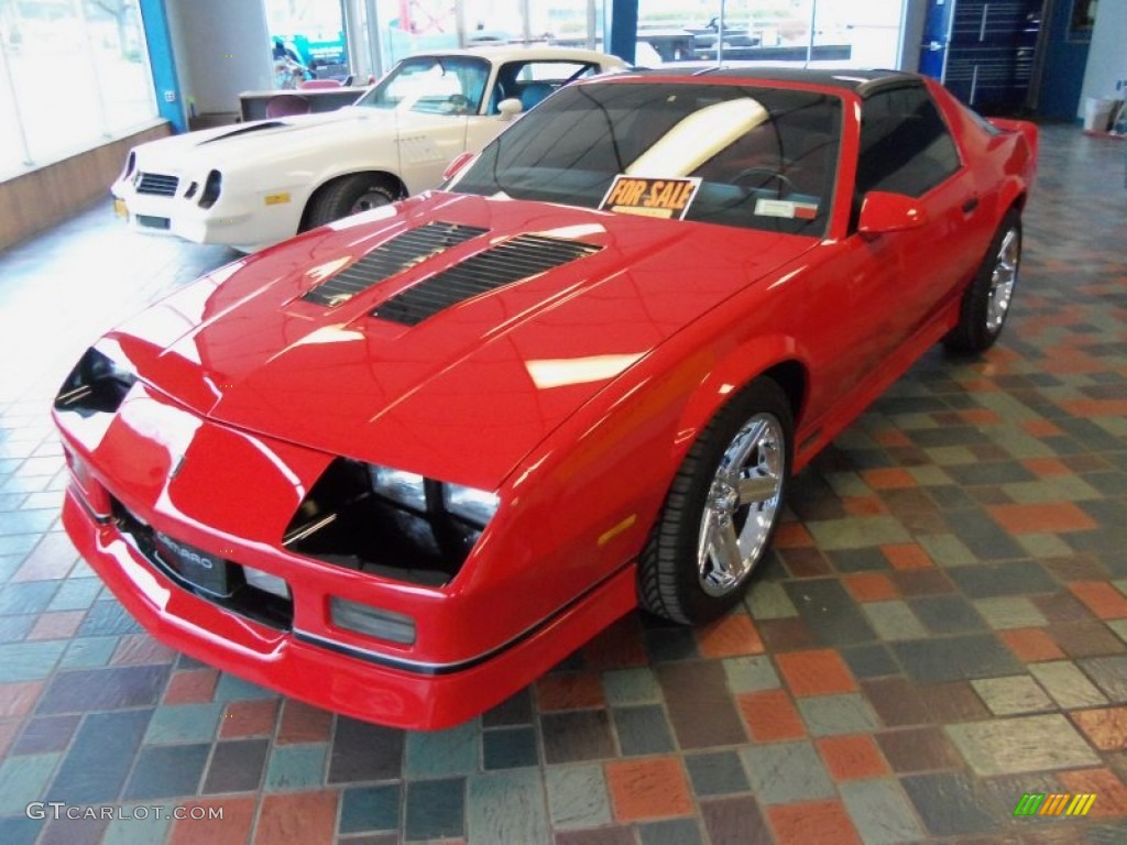 Bright Red Chevrolet Camaro