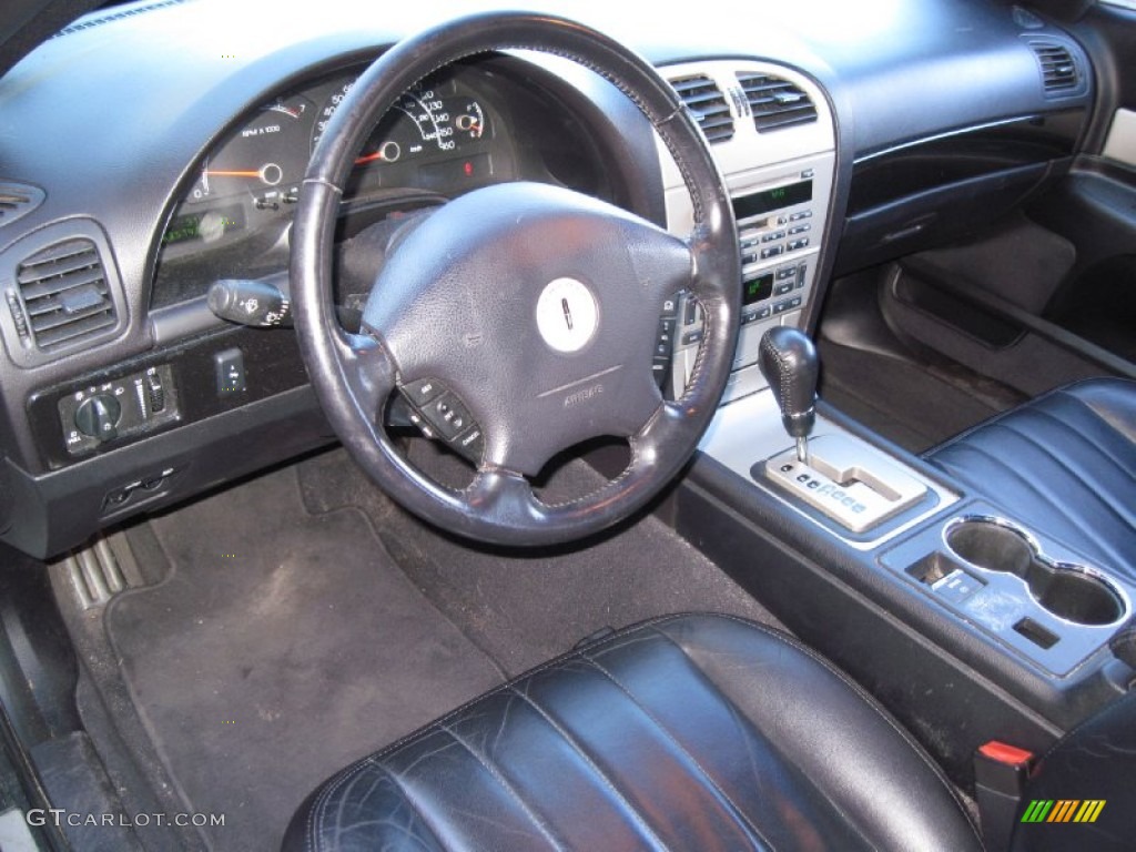 Black Interior 2003 Lincoln LS V6 Photo #56948621