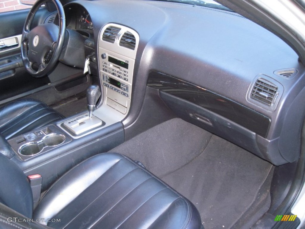 2003 Lincoln LS V6 Black Dashboard Photo #56948630