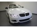 Mineral White Metallic - 3 Series 335is Convertible Photo No. 2