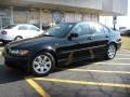 2005 Jet Black BMW 3 Series 325i Sedan  photo #1