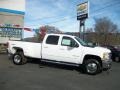 Summit White - Silverado 3500HD LTZ Crew Cab 4x4 Dually Photo No. 1
