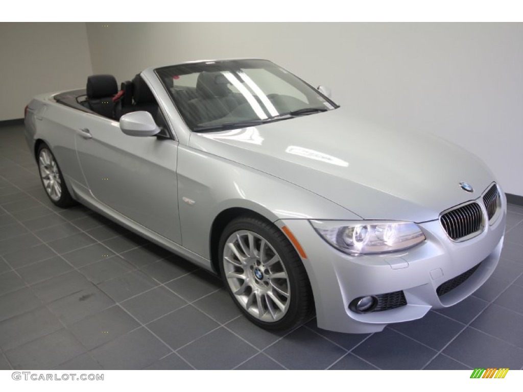 Titanium Silver Metallic 2012 BMW 3 Series 328i Convertible Exterior Photo #56949419