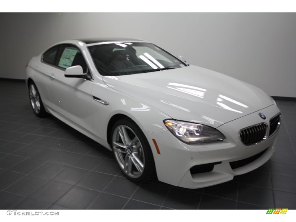 Alpine White 2012 BMW 6 Series 640i Coupe Exterior Photo #56949815