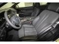 Black Nappa Leather Interior Photo for 2012 BMW 6 Series #56949889