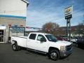Summit White - Silverado 3500HD LTZ Crew Cab 4x4 Dually Photo No. 59