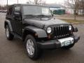 2010 Black Jeep Wrangler Sahara 4x4  photo #3