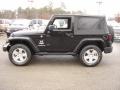 2010 Black Jeep Wrangler Sahara 4x4  photo #9