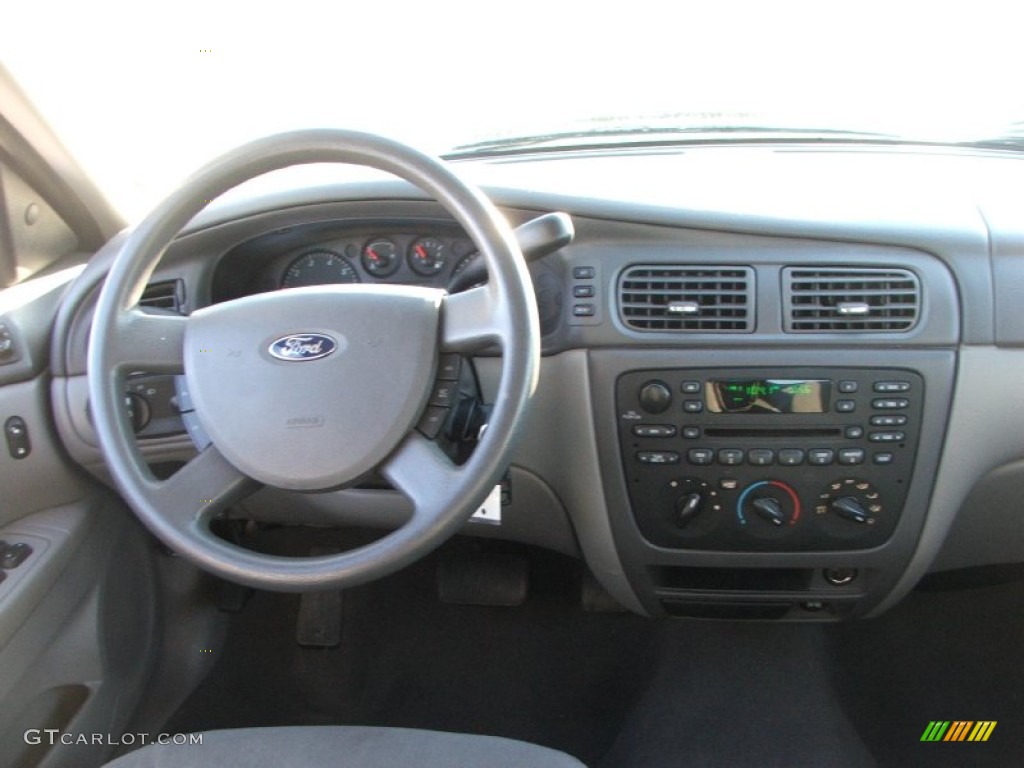 2006 Taurus SE - Merlot Metallic / Medium/Dark Flint Grey photo #8