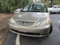 2003 Shoreline Mist Metallic Honda Civic EX Sedan  photo #4