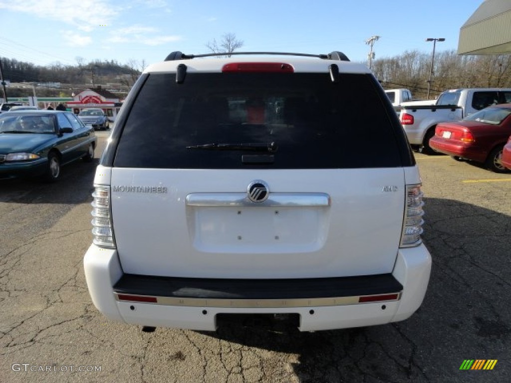 2010 Mountaineer V6 AWD - White Suede / Camel photo #3