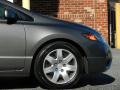 2008 Galaxy Gray Metallic Honda Civic LX Coupe  photo #17