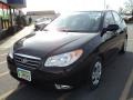 2009 Black Pearl Hyundai Elantra GLS Sedan  photo #1