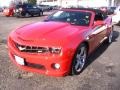 2011 Victory Red Chevrolet Camaro SS Convertible  photo #1