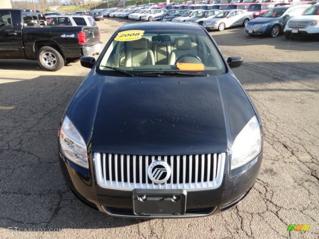 2008 Milan V6 Premier AWD - Dark Blue Metallic / Camel photo #7
