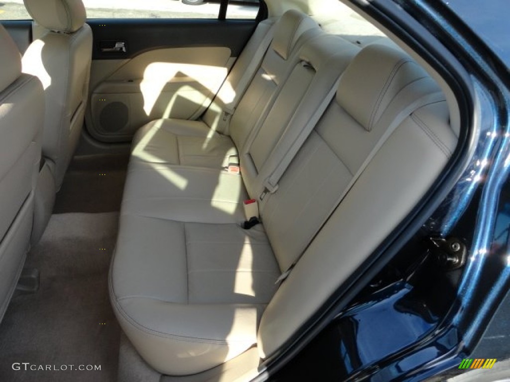 2008 Milan V6 Premier AWD - Dark Blue Metallic / Camel photo #11