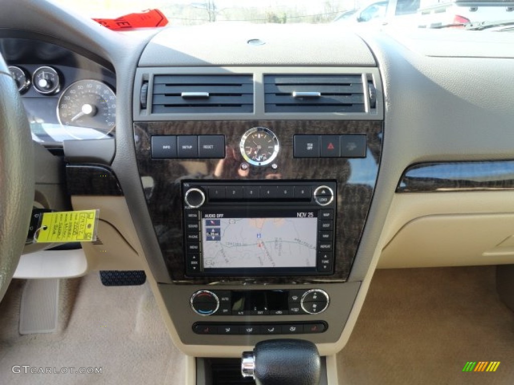 2008 Milan V6 Premier AWD - Dark Blue Metallic / Camel photo #18
