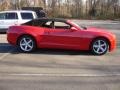 2011 Victory Red Chevrolet Camaro LT Convertible  photo #7