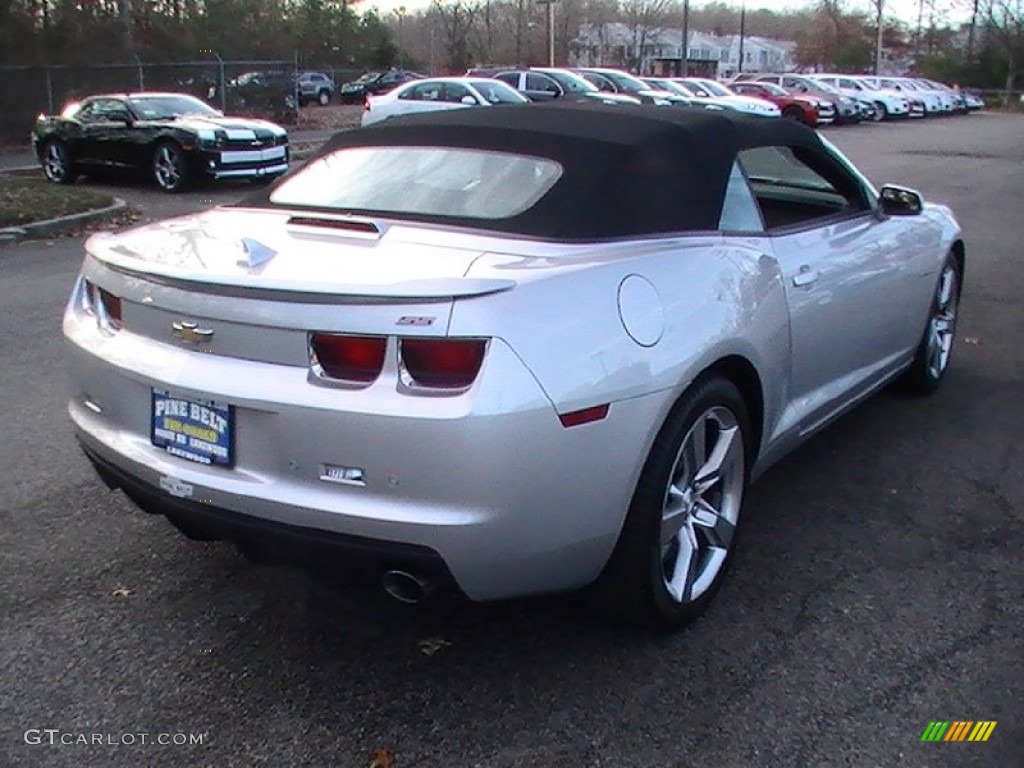 Silver Ice Metallic 2011 Chevrolet Camaro SS/RS Convertible Exterior Photo #56956961