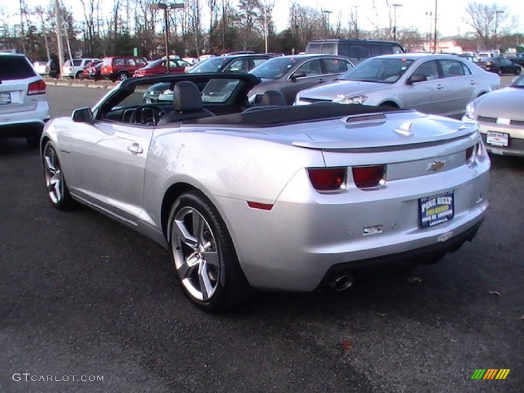 Silver Ice Metallic 2011 Chevrolet Camaro SS/RS Convertible Exterior Photo #56957033