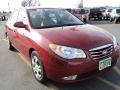 2010 Apple Red Pearl Hyundai Elantra GLS  photo #11